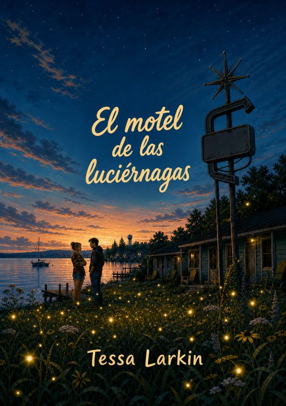 Portada del libro «El motel de las luciérnagas», de Tessa Larkin
