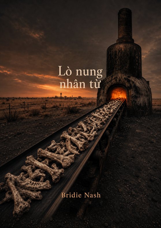 Bìa sách “Lò nung nhân từ” của Bridie Nash