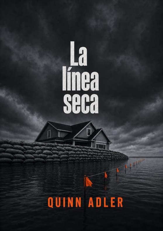 Portada del libro «La línea seca», de Quinn Adler