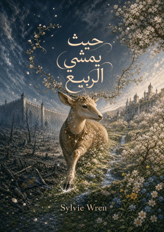 غلاف كتاب «حيث يمشي الربيع» من تأليف Sylvie Wren