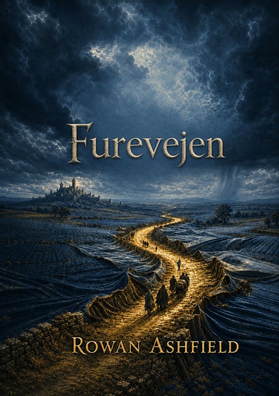 Omslag til bogen »Furevejen« af Rowan Ashfield