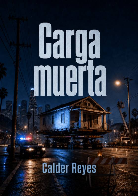 Portada del libro «Carga muerta», de Calder Reyes