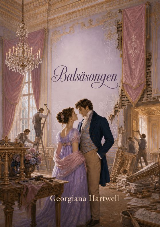 Omslag till boken ”Balsäsongen” av Georgiana Hartwell