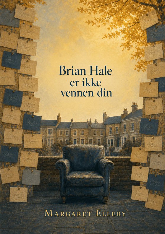 Omslaget til boken «Brian Hale er ikke vennen din» av Margaret Ellery