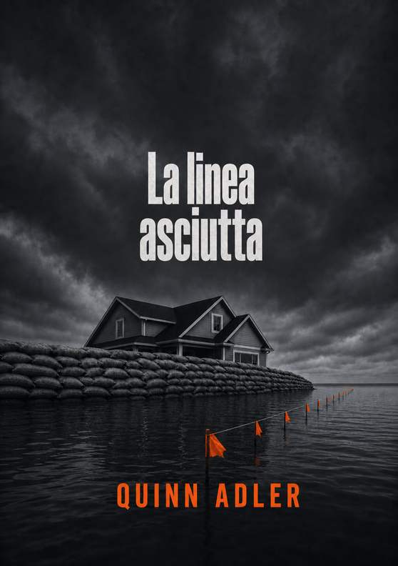 Copertina del libro «La linea asciutta» di Quinn Adler