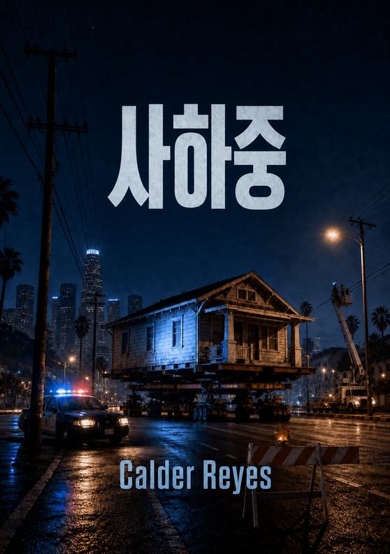 Calder Reyes의 소설 『사하중』 표지