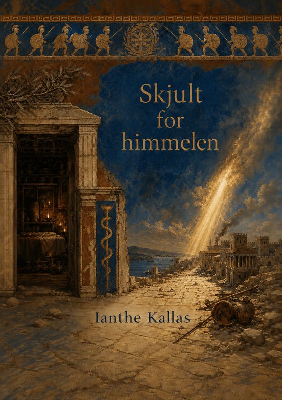 Omslaget til boken «Skjult for himmelen» av Ianthe Kallas