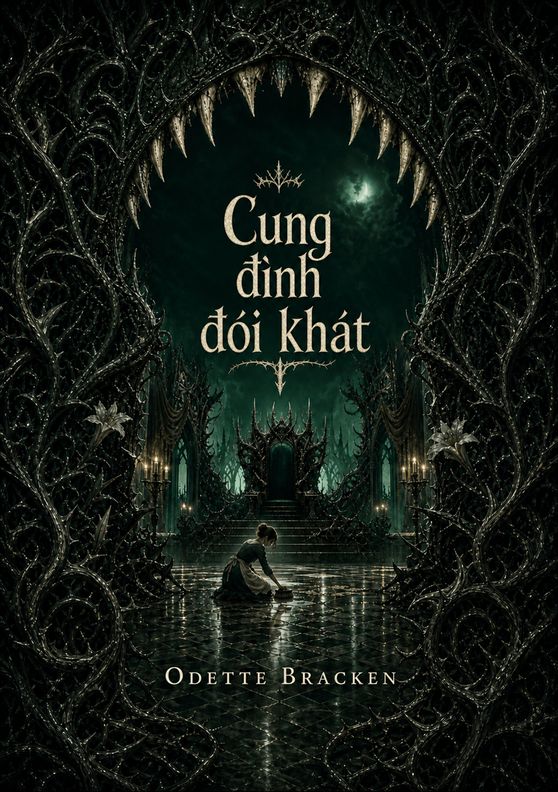 Bìa sách “Cung đình đói khát” của Odette Bracken