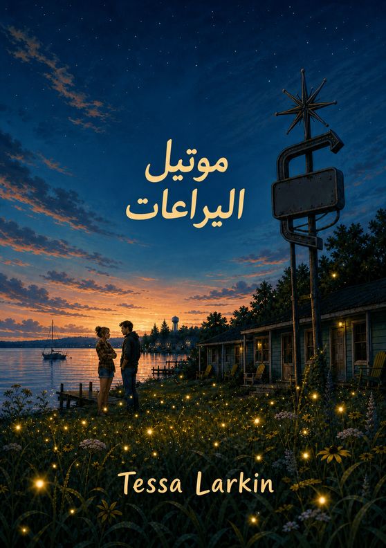 غلاف كتاب «موتيل اليراعات» من تأليف Tessa Larkin
