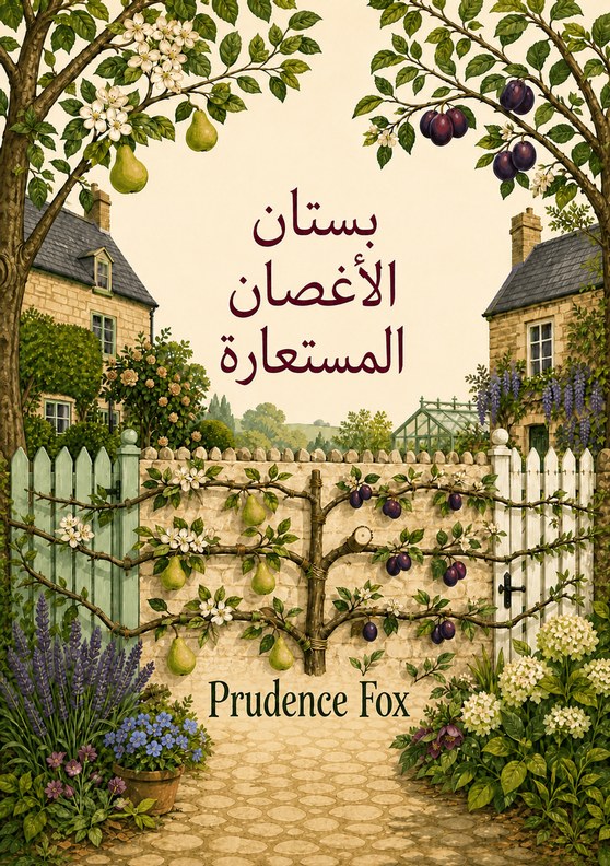غلاف كتاب «بستان الأغصان المستعارة» من تأليف Prudence Fox