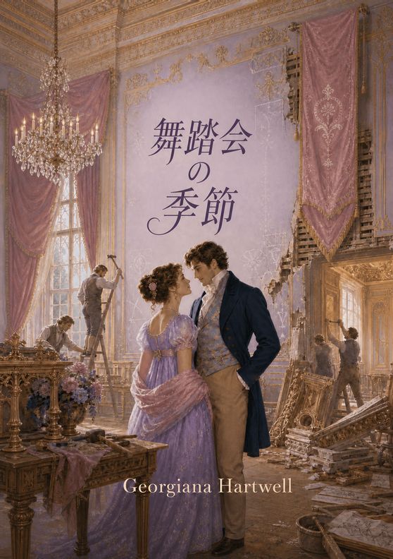 Georgiana Hartwell著『舞踏会の季節』の表紙