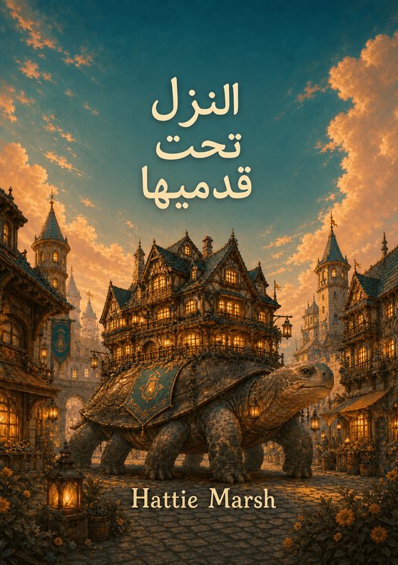 غلاف كتاب «النزل تحت قدميها» من تأليف Hattie Marsh