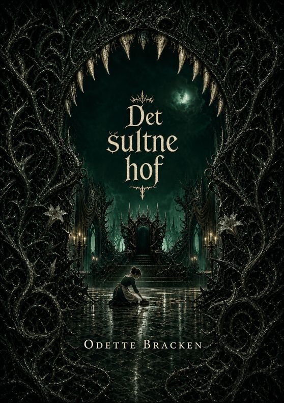 Omslaget til bogen »Det sultne hof« af Odette Bracken
