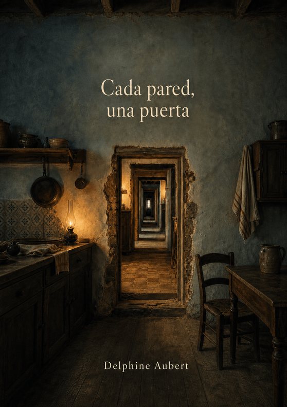 Portada del libro «Cada pared, una puerta», de Delphine Aubert