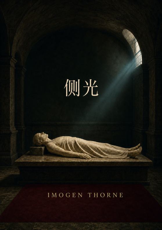 Imogen Thorne所著《侧光》的封面