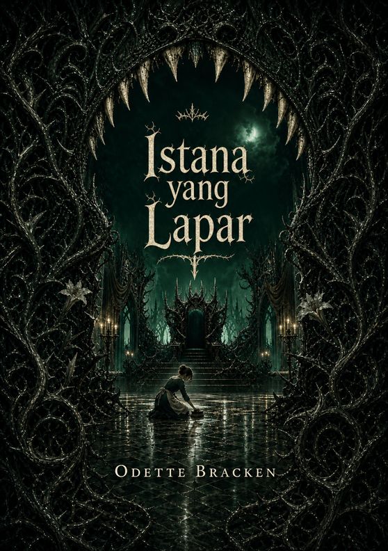 Sampul buku “Istana yang Lapar” karya Odette Bracken