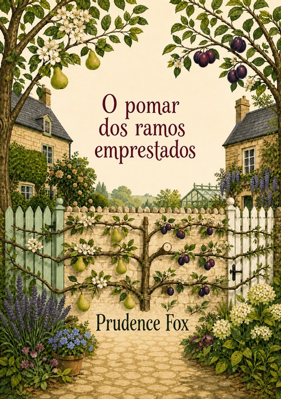 Capa do livro "O pomar dos ramos emprestados", de Prudence Fox