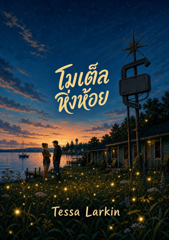ปกหนังสือ “โมเต็ลหิ่งห้อย” โดย Tessa Larkin
