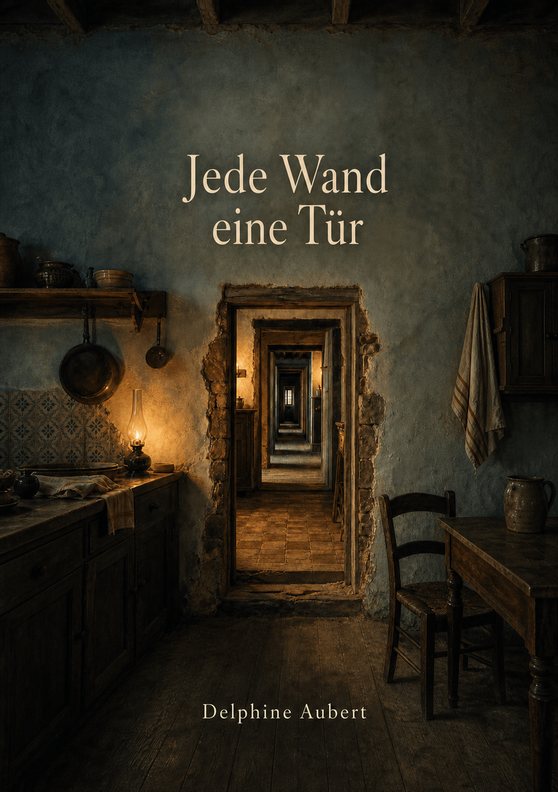 Buchcover von „Jede Wand eine Tür“ von Delphine Aubert