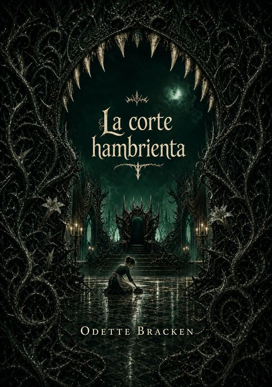 Portada del libro «La corte hambrienta», de Odette Bracken