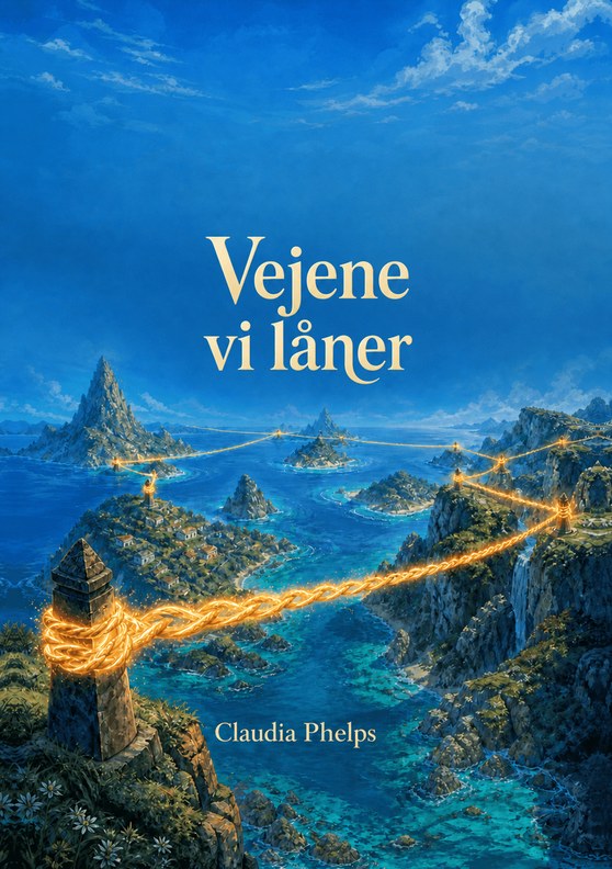 Omslag til bogen »Vejene vi låner« af Claudia Phelps
