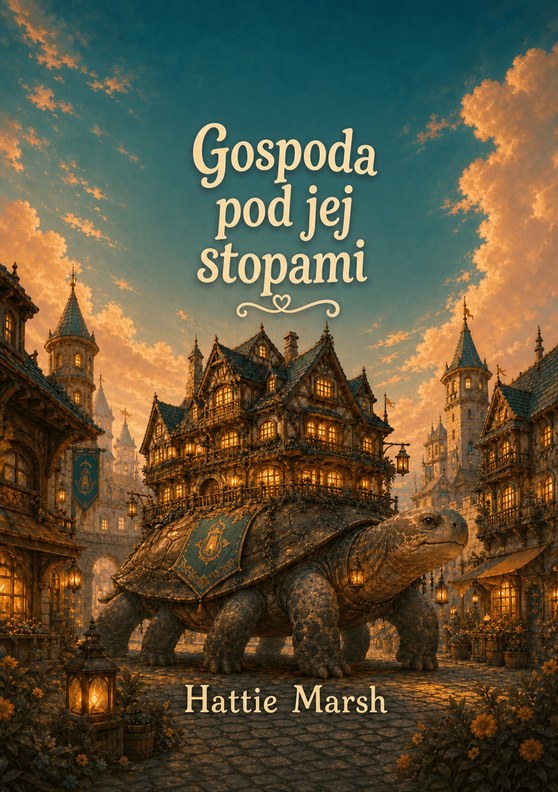 Okładka książki „Gospoda pod jej stopami” autorstwa Hattie Marsh