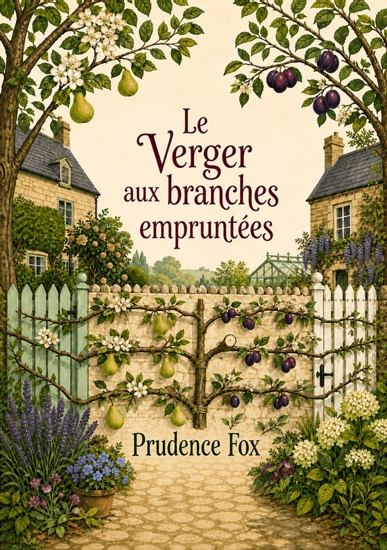 Couverture du livre « Le Verger aux branches empruntées » de Prudence Fox