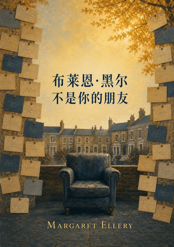 Margaret Ellery所著小说《布莱恩·黑尔不是你的朋友》的封面