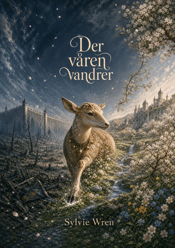 Omslaget til boken «Der våren vandrer» av Sylvie Wren