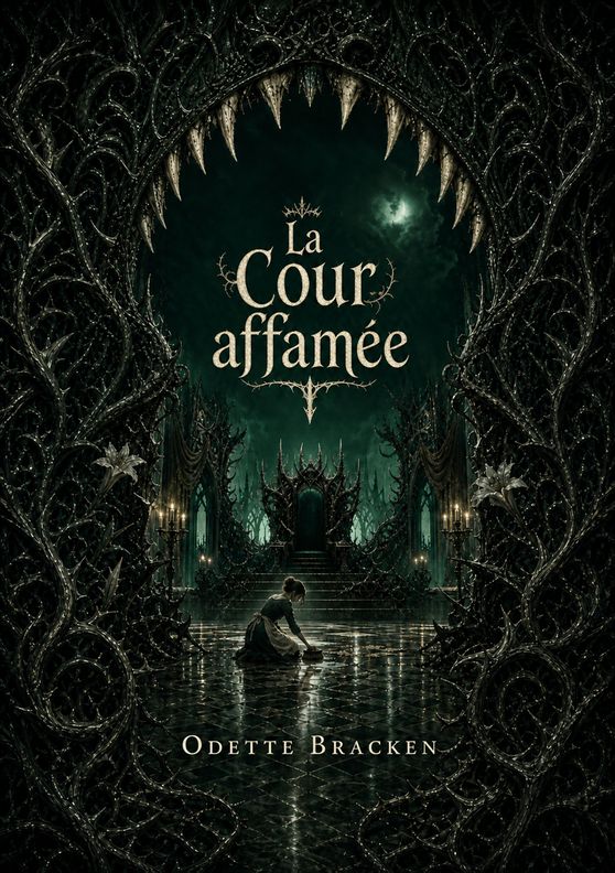 Couverture du livre « La Cour affamée » d’Odette Bracken