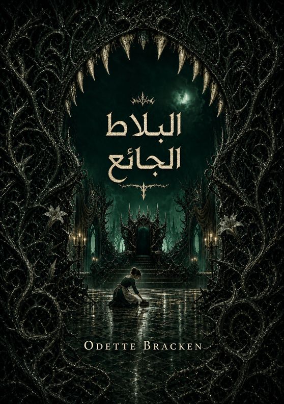 غلاف كتاب «البلاط الجائع» بقلم Odette Bracken