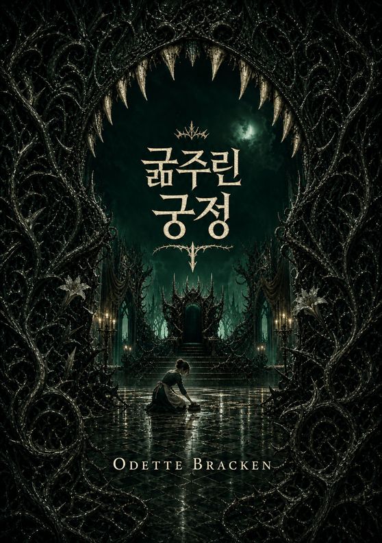 Odette Bracken의 책 『굶주린 궁정』 표지