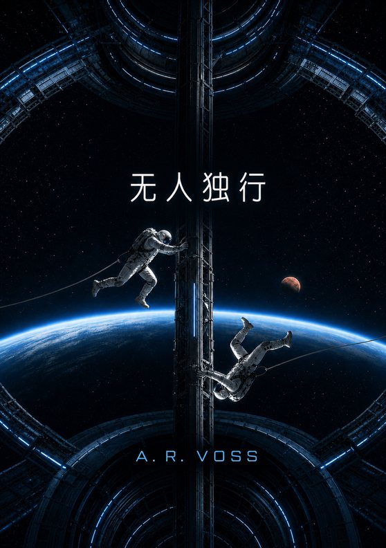 A. R. Voss所著《无人独行》的图书封面