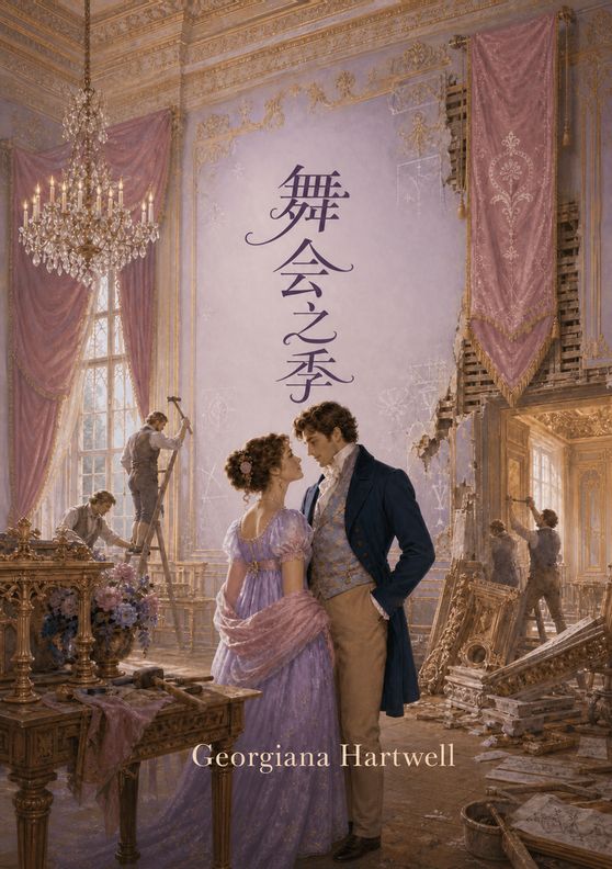 Georgiana Hartwell著《舞会之季》的图书封面