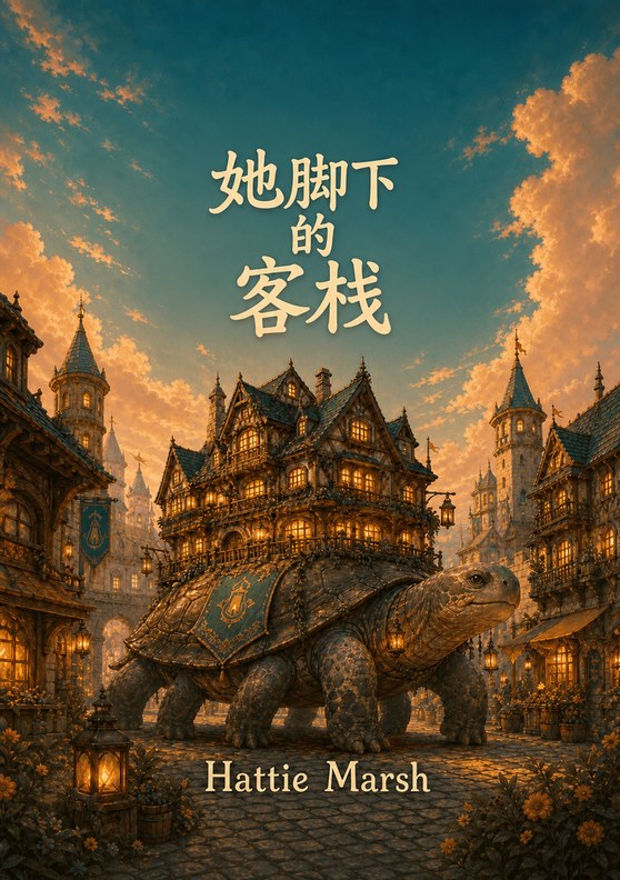Hattie Marsh所著《她脚下的客栈》的封面