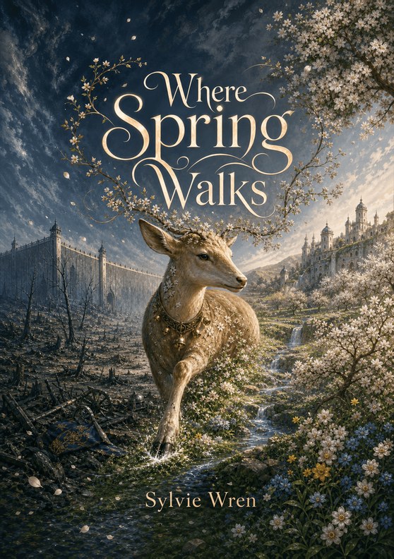 Cover of the book “Where Spring Walks” by Sylvie Wren
