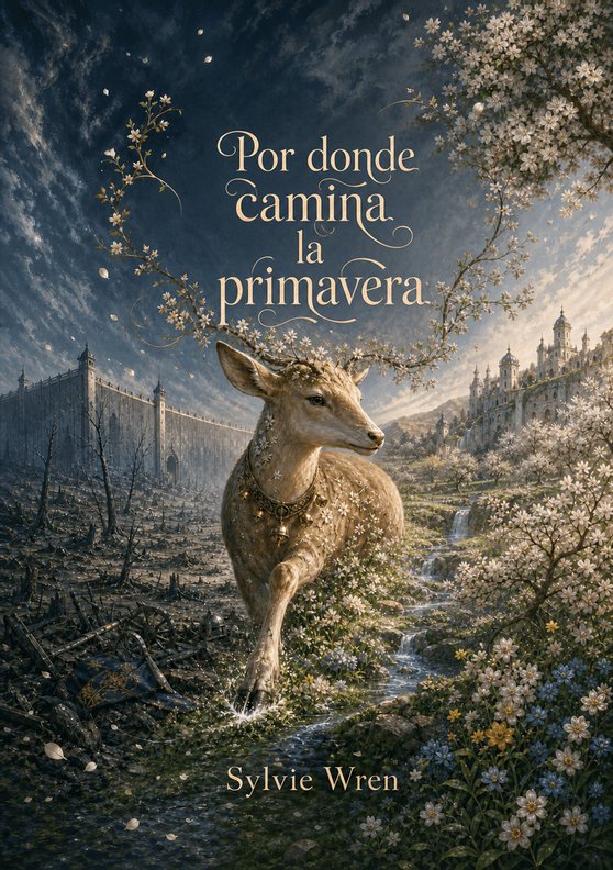 Tapa del libro «Por donde camina la primavera», de Sylvie Wren