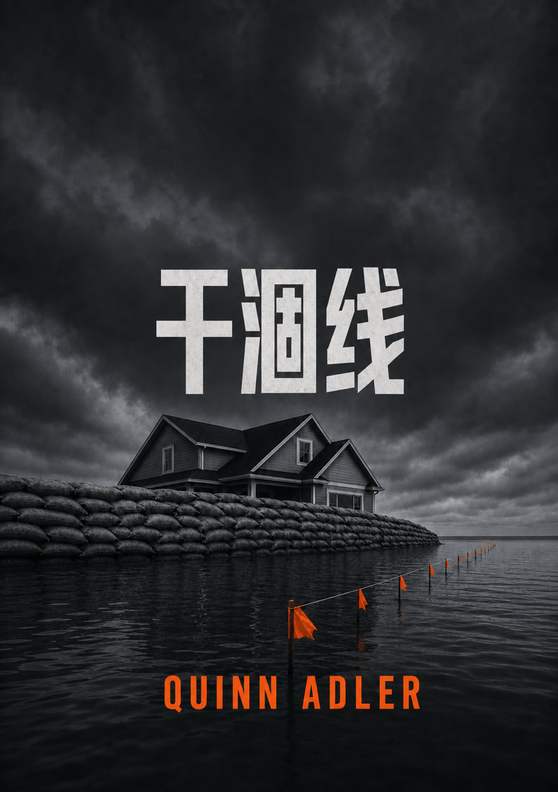 Quinn Adler所著小说《干涸线》的封面