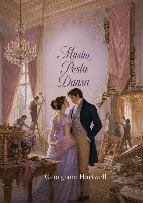 Sampul buku “Musim Pesta Dansa” karya Georgiana Hartwell