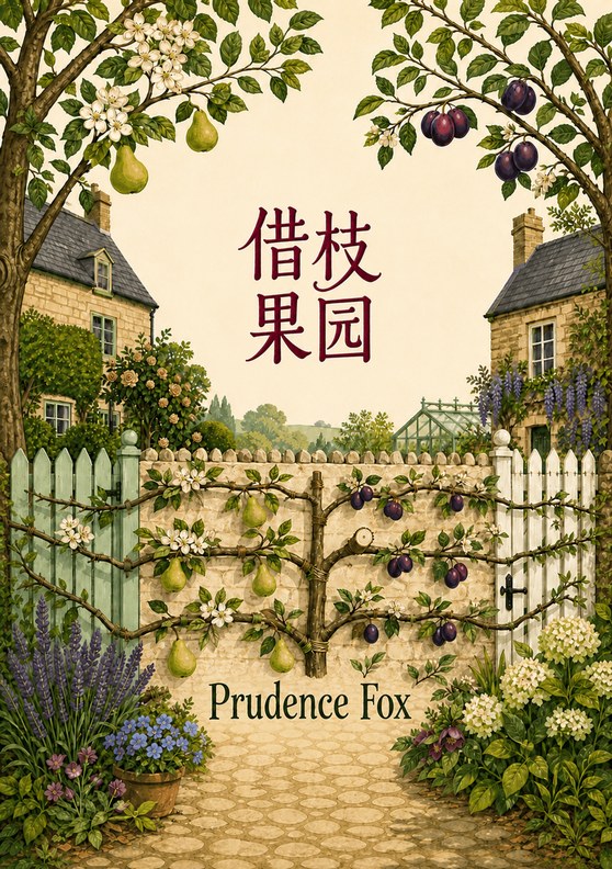 Prudence Fox所著图书《借枝果园》的封面