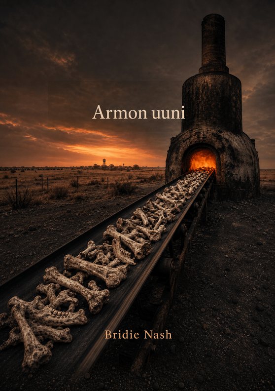 Kirjan ”Armon uuni” kansi, kirjoittanut Bridie Nash