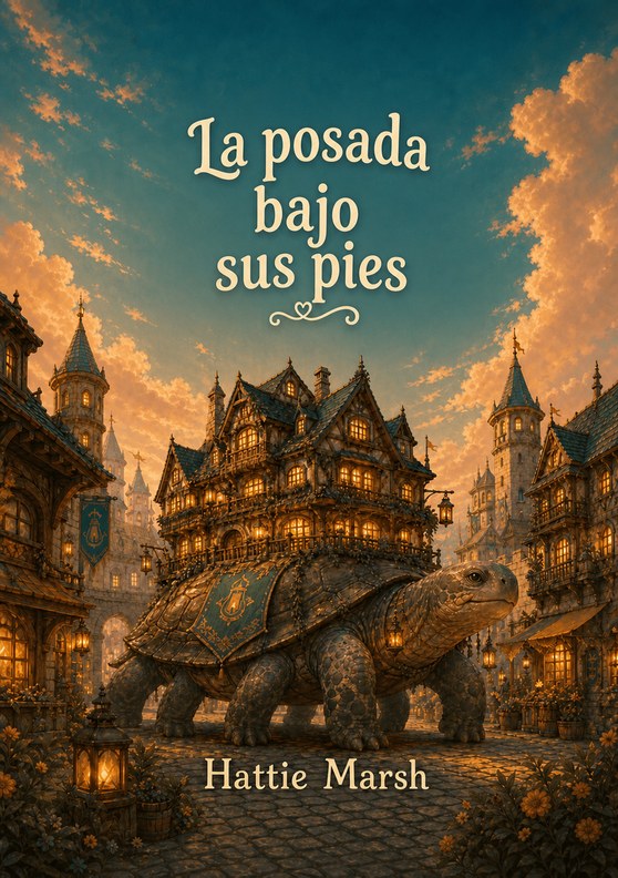 Portada del libro «La posada bajo sus pies», de Hattie Marsh