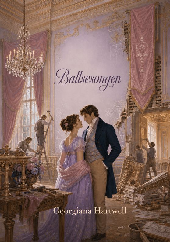 Omslaget til boken «Ballsesongen» av Georgiana Hartwell