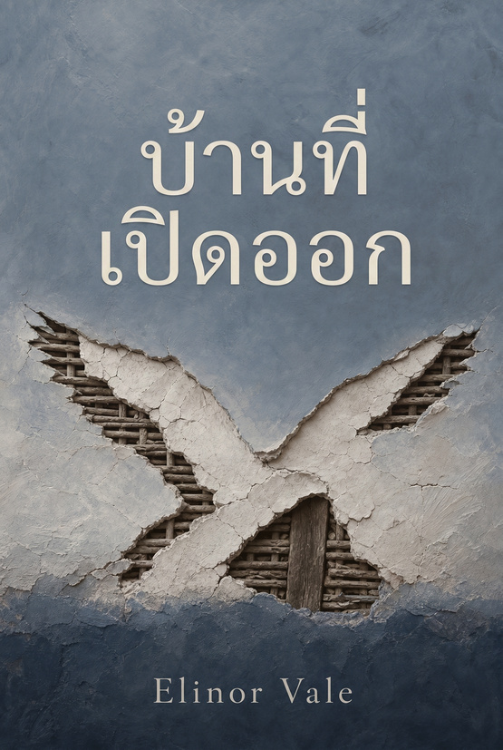 ปกหนังสือเรื่อง “บ้านที่เปิดออก” โดย Elinor Vale