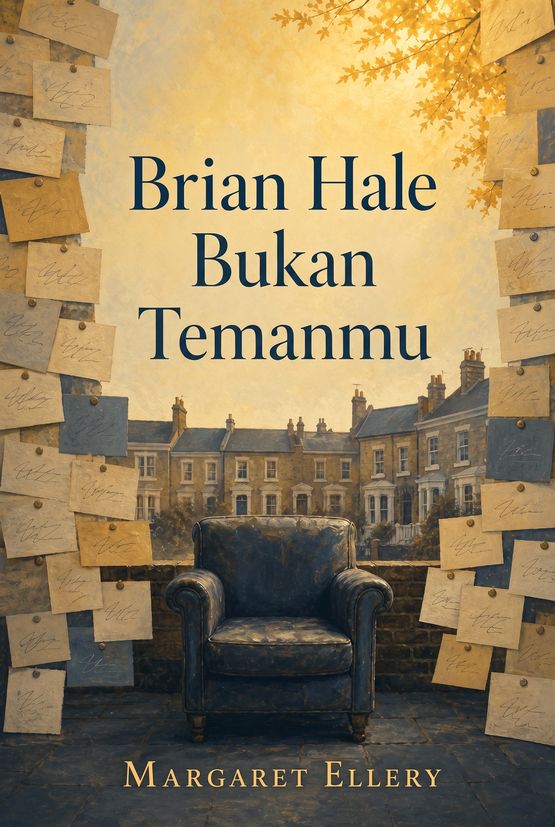 Sampul buku “Brian Hale Bukan Temanmu” karya Margaret Ellery