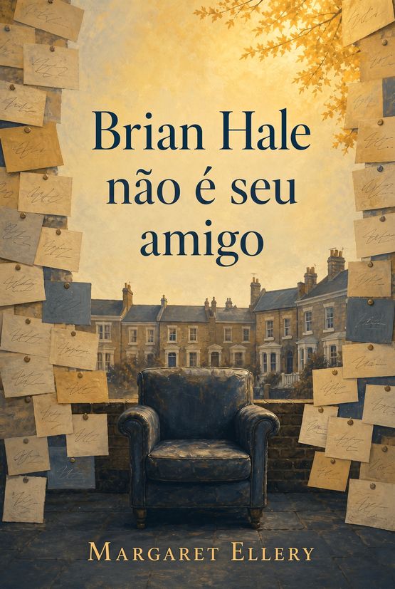 Capa do livro “Brian Hale não é seu amigo”, de Margaret Ellery
