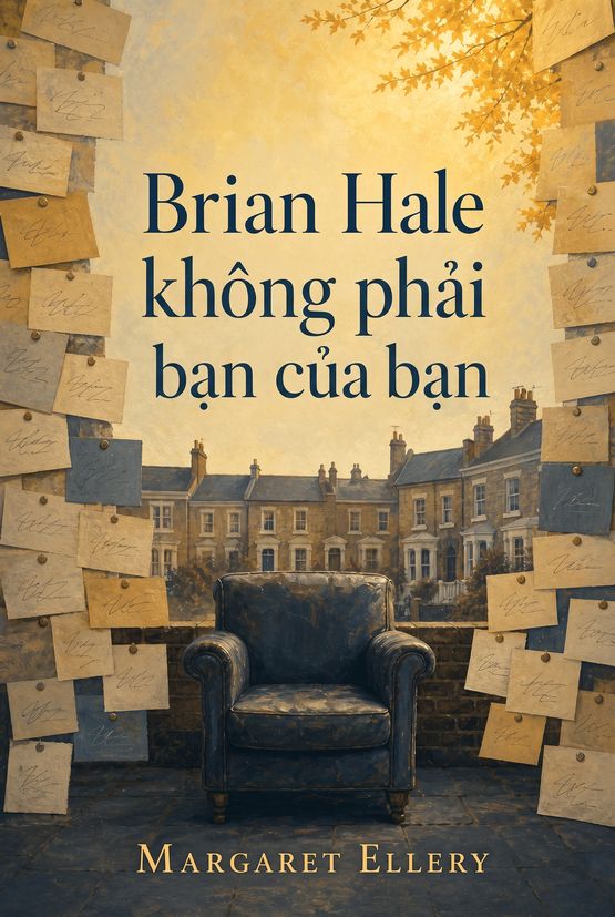 Bìa sách “Brian Hale không phải bạn của bạn” của Margaret Ellery