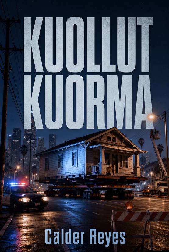 Kirjan ”Kuollut kuorma” kansi; kirjoittaja Calder Reyes