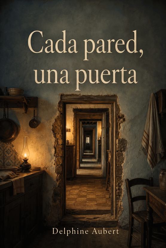 Portada del libro «Cada pared, una puerta», de Delphine Aubert
