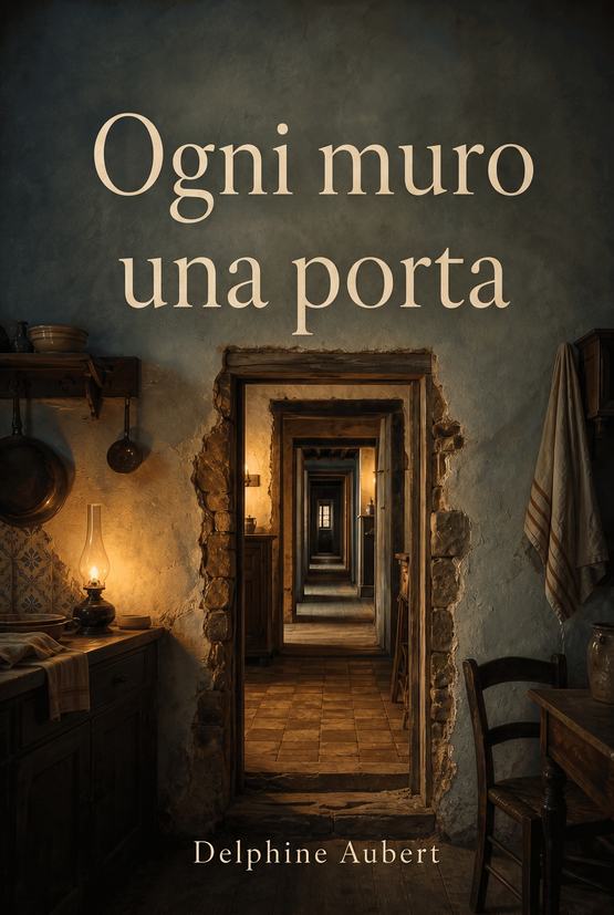 Copertina del libro «Ogni muro una porta» di Delphine Aubert